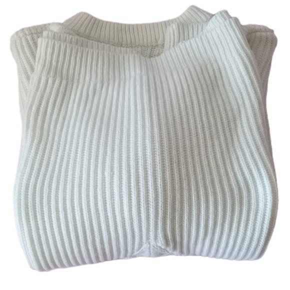 EUC | Venezia | V Neck | Cottage Core Chunky Cable Knit Sweater | Size: 26/28 - Picture 8 of 16